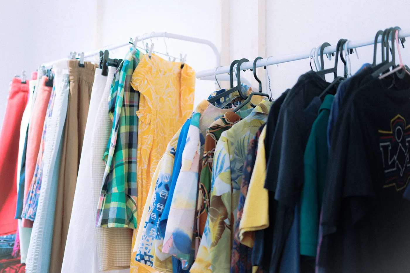 Vêtements présentés pendant l'événement