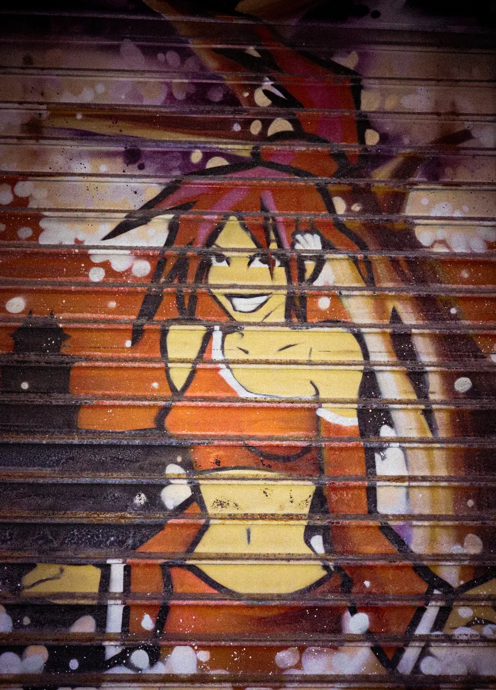 Graffiti dans la rue