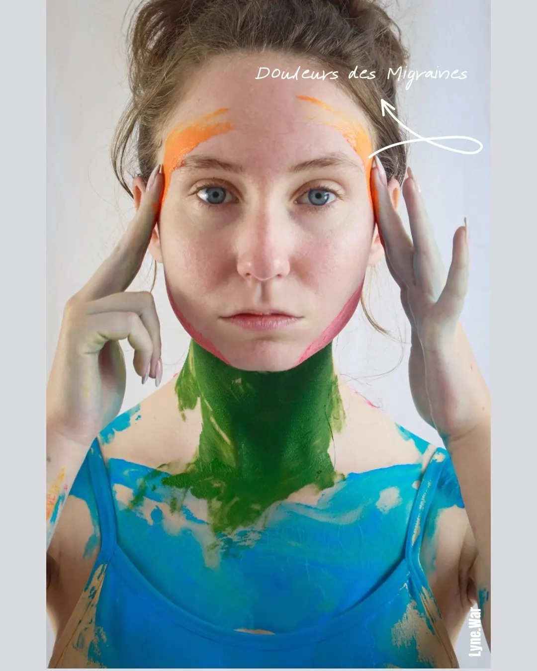 Visuel sur les douleurs des migraines